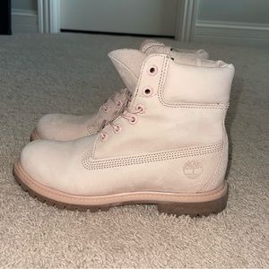 Pink Timberland Boots
